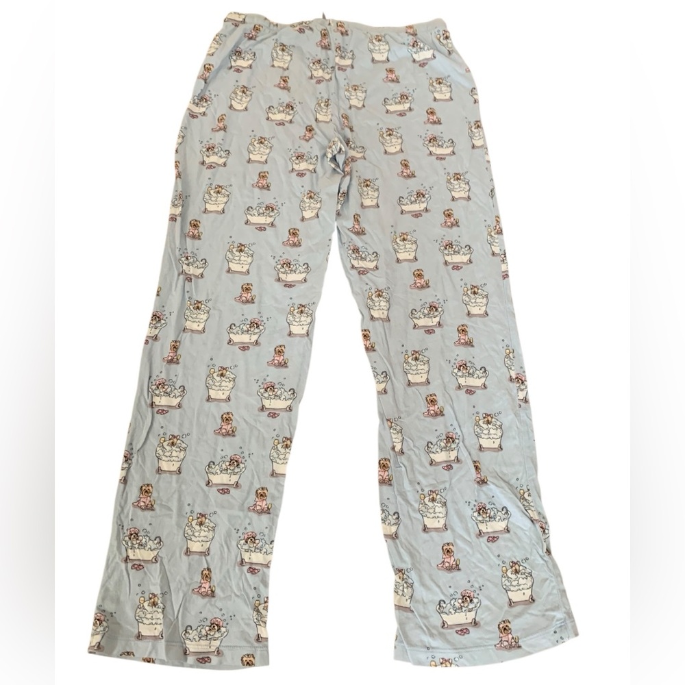 PJ Salvage Light Blue “ I need a sPAW Day”Pajama Pants 🐾